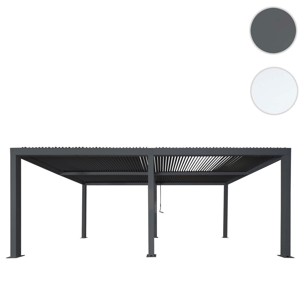 CARPORT Anthrazit - Anthrazit, Metall (583/220/301cm) - MCW