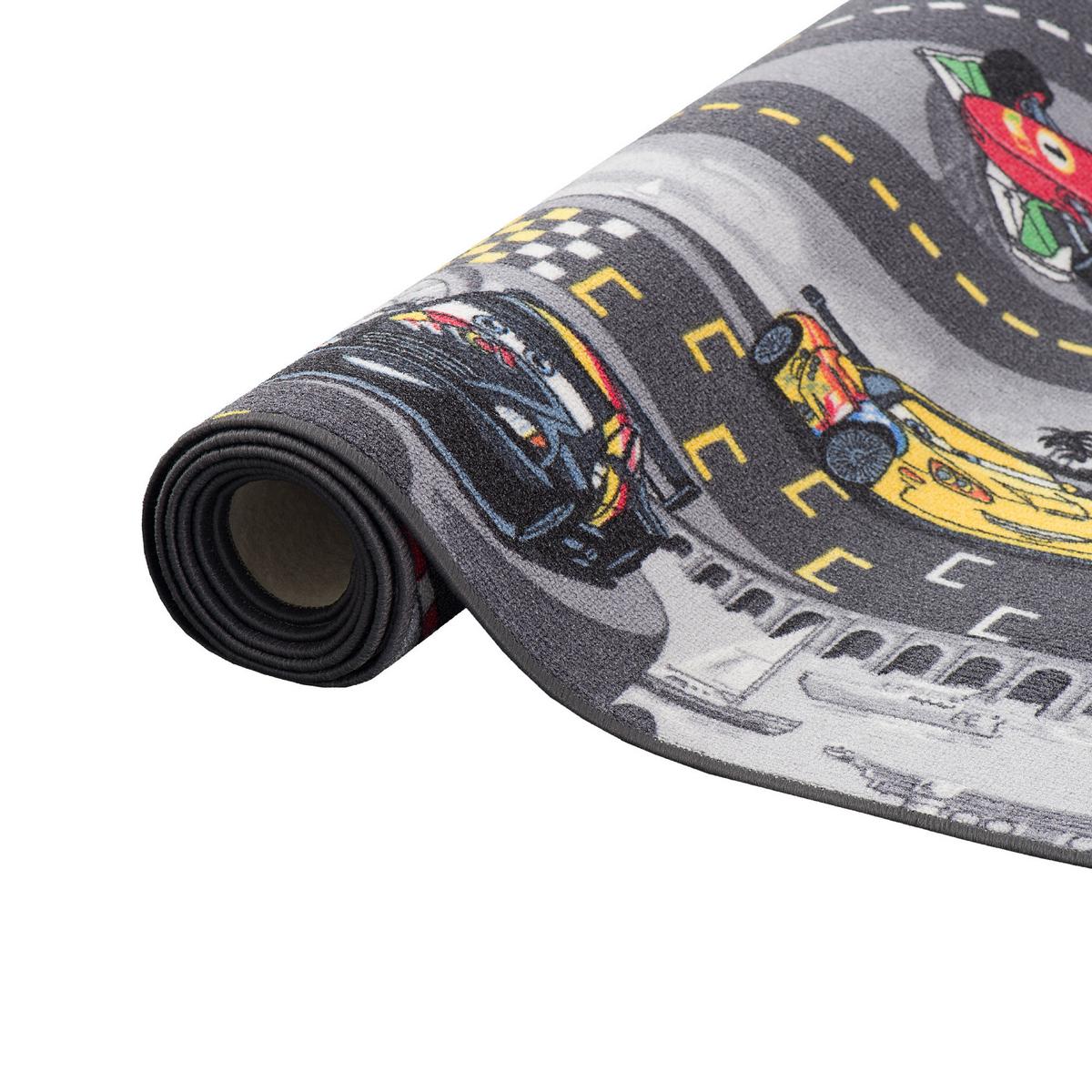 KINDER UND SPIELTEPPICH DISNEY CARS - Grau, Textil (160/200cm) - Snapstyle