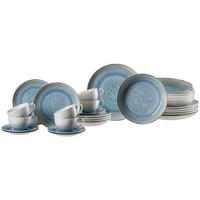KOMBISERVICE Oslo blau-grau 30-tlg. - Blau/Grau, Keramik (2/2/2cm) - Ritzenhoff Breker