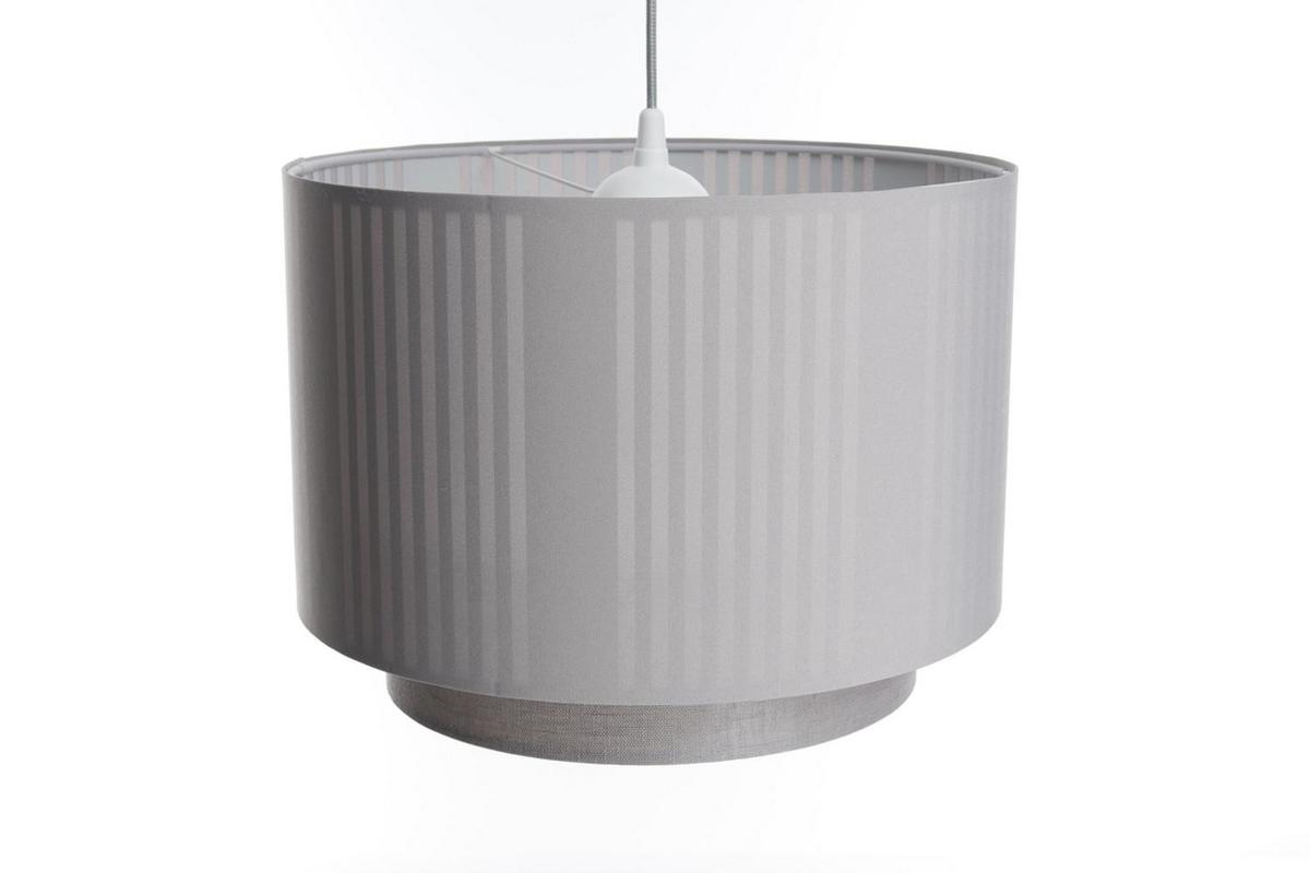 HÄNGELEUCHTE Grau 60/113 cm - Grau, Kunststoff (42/1.2/113cm) - ONZENO
