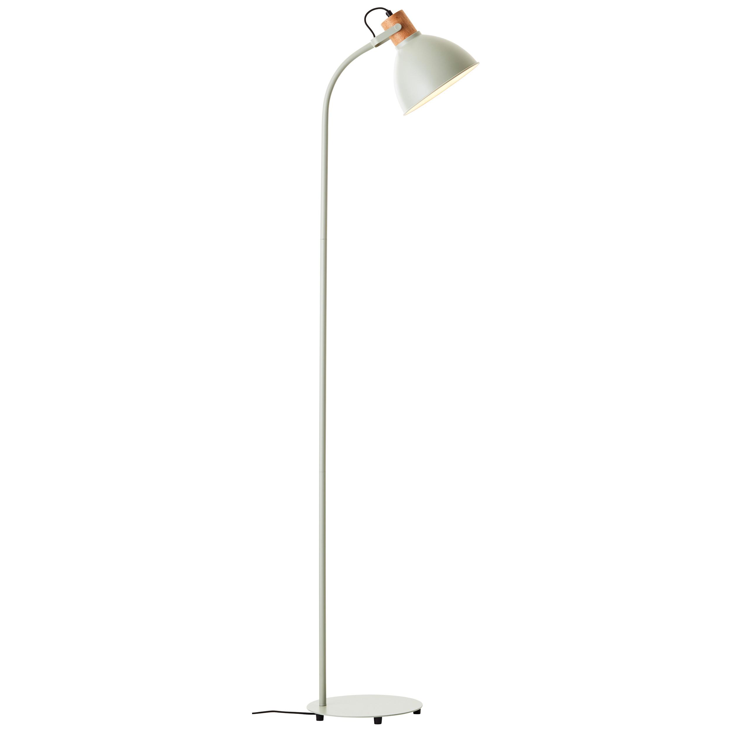 STANDLEUCHTE Erena 94556/63 - Grün, Holz (35/25/150cm) - Brilliant