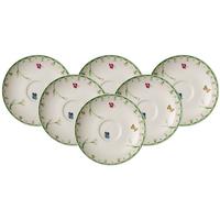 KAFFEEUNTERTASSEN Colourful Spring bunt ø 14,8 cm 6er Set - Multicolor, Keramik (14.8cm) - Villeroy & Boch