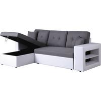 ECKSOFA axel Grau - Multicolor, Textil (146/233cm) - Habitat Garten