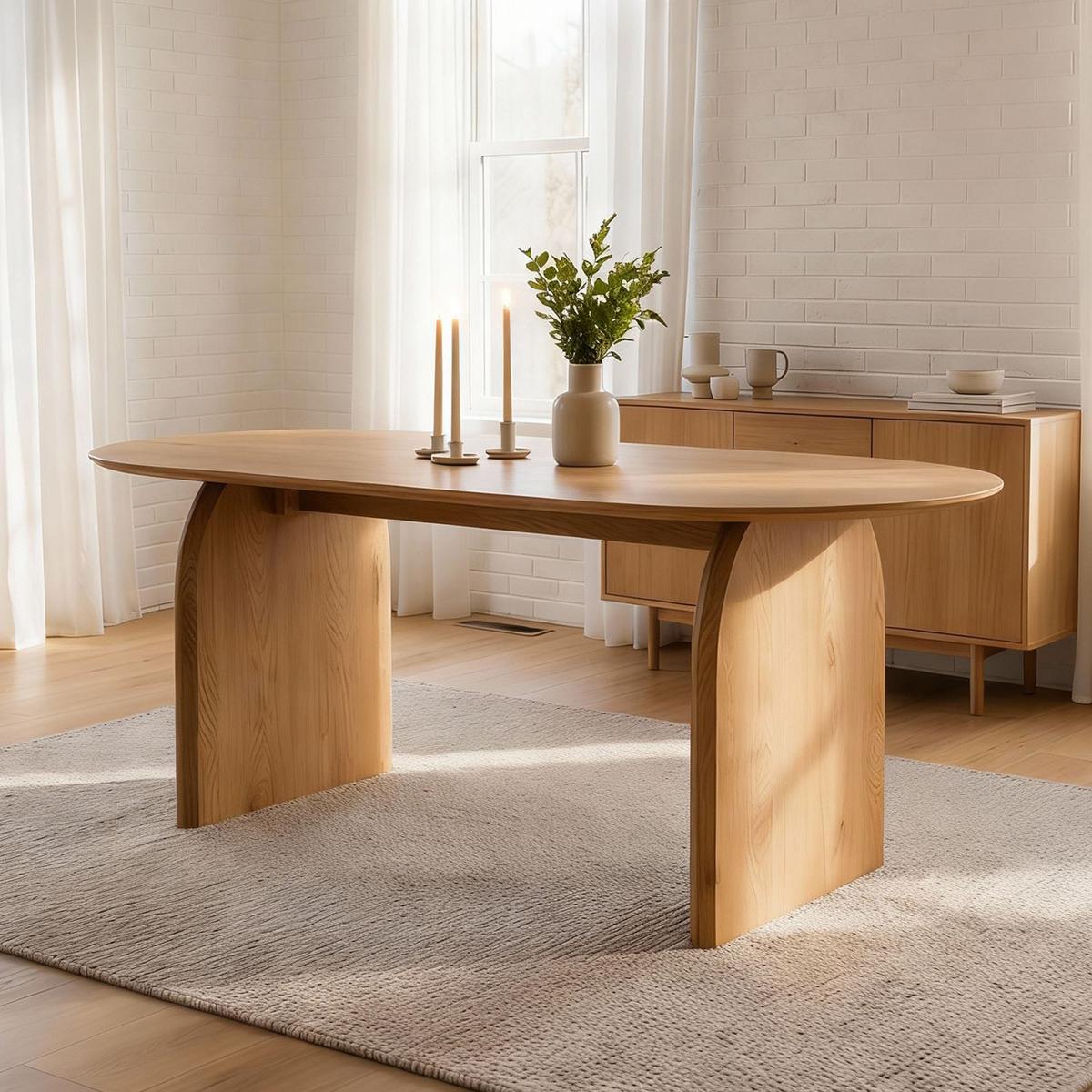ESSTISCH MALA Eiche - Eichefarben, Holzwerkstoff (90/180/76cm) - IDIMEX