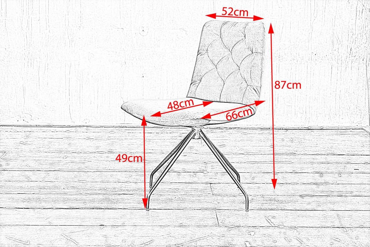 DREHSTUHL NEW CHARME Smaragdgrün Velvet (1er-Set) - Smaragdgrün, Textil (52/87/66cm) - KAWOLA