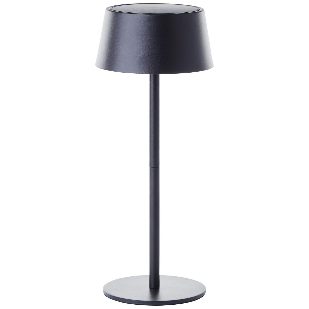 AUSSENTISCHLEUCHTE Picco G40400/76 - Schwarz, Metall (12.5/12.5/30cm) - Brilliant