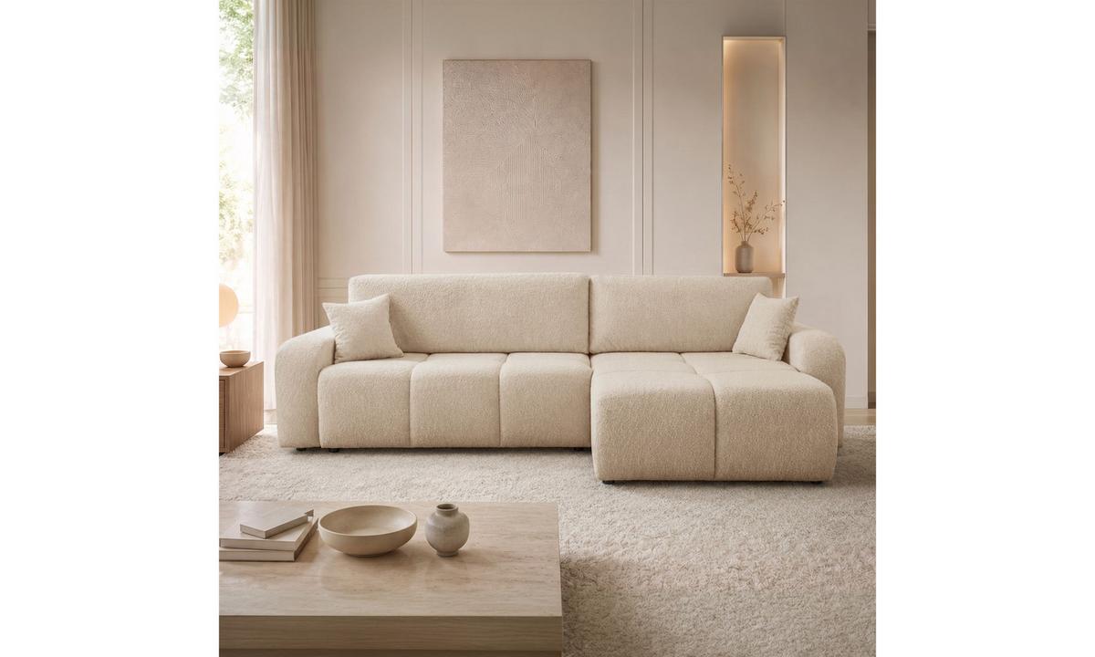 ECKSOFA MALIBU XL 275/150/87 cm Coral 40 - Koralle, Textil (275/150cm) - Lookway