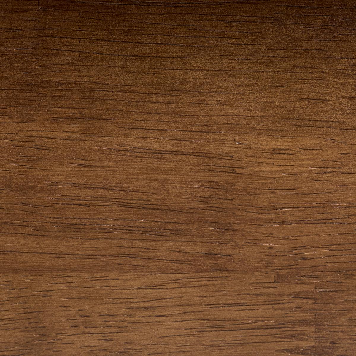 BETT ohne Kopfteil 180/200 cm Gummibaumholz Dunkelbraun Antras - Dunkelbraun, Holz (180/200cm) - Beliani