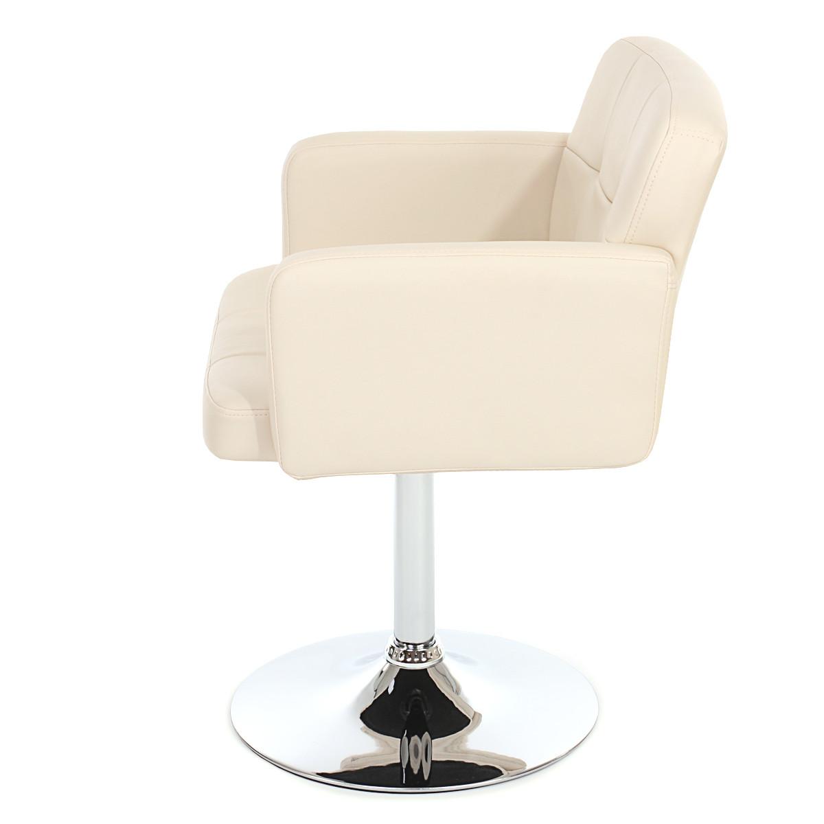ESSZIMMERSTUHL Beige - Beige/Creme, Textil (60/80/55cm) - MCW