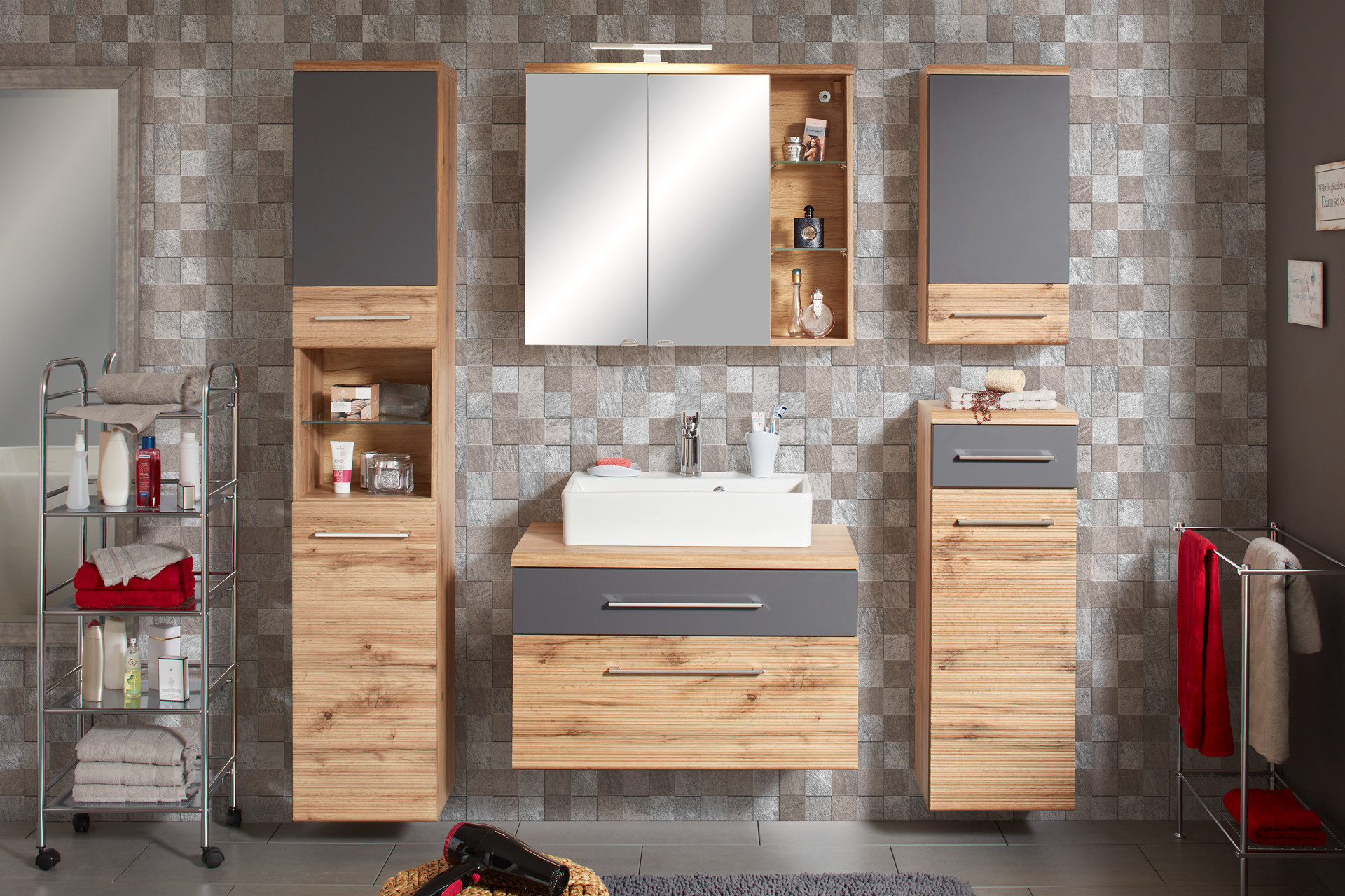 Fürdőszoba szekrények látványkép