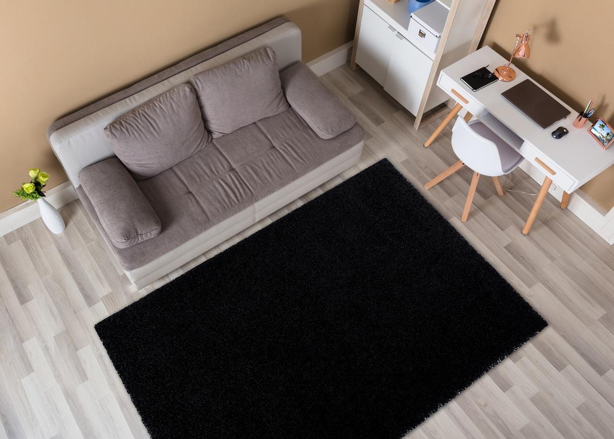 TEPPICH Soffi 60/100 cm - Schwarz, Textil (60/100cm) - rugsX