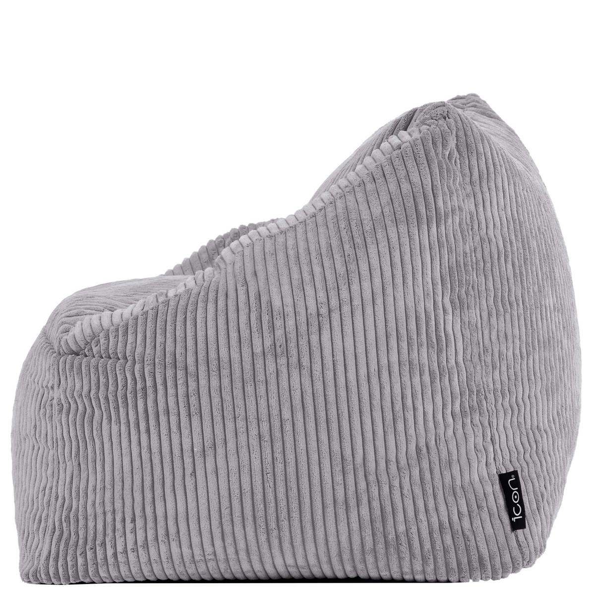 SITZSACK Flauschig für Kinder - Grau, Textil (55/44/55cm) - icon