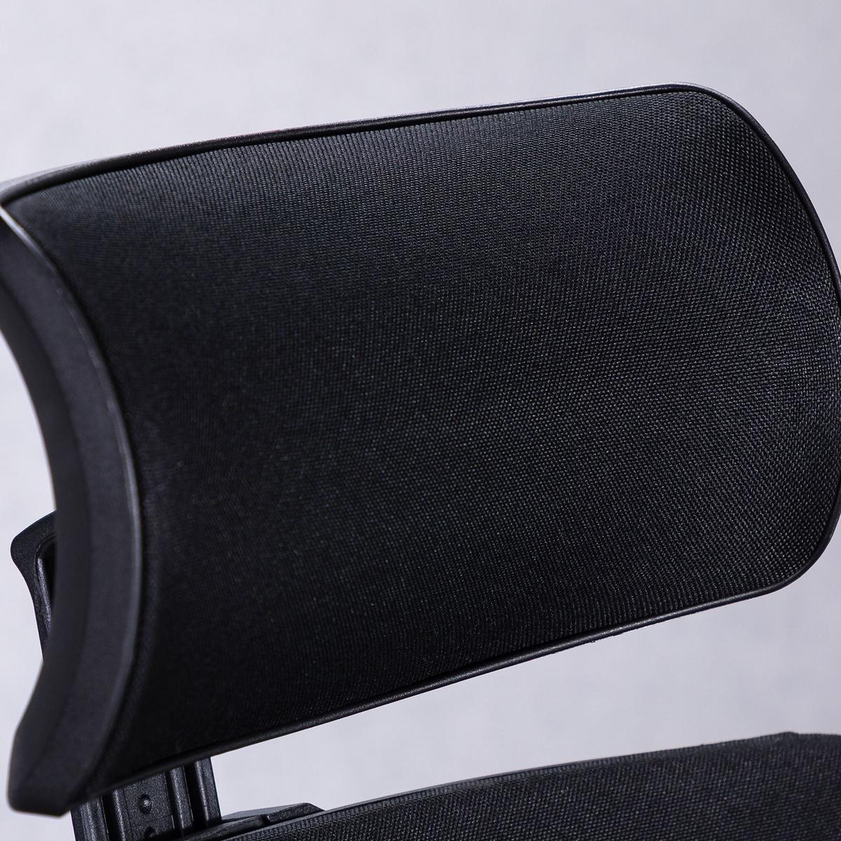 BÜRODREHSTUHL HERRY schwarz - Schwarz, Textil (57/124/62cm) - IDIMEX