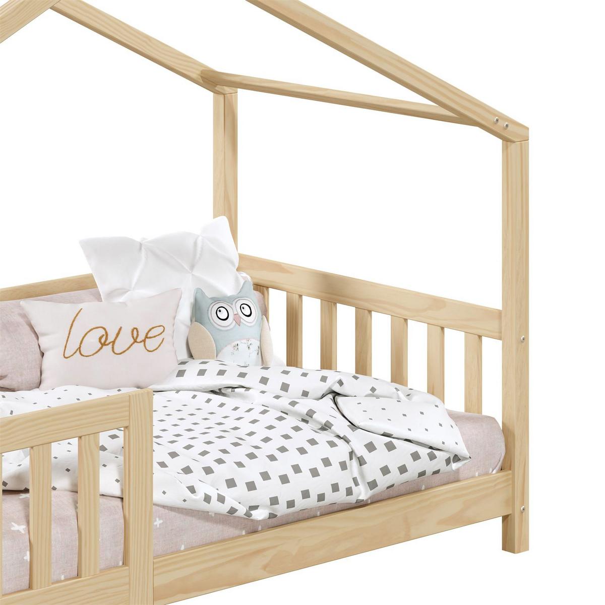 HAUSBETT LISAN 90X200 CM - Naturfarben, Holz (96/138/206cm) - IDIMEX
