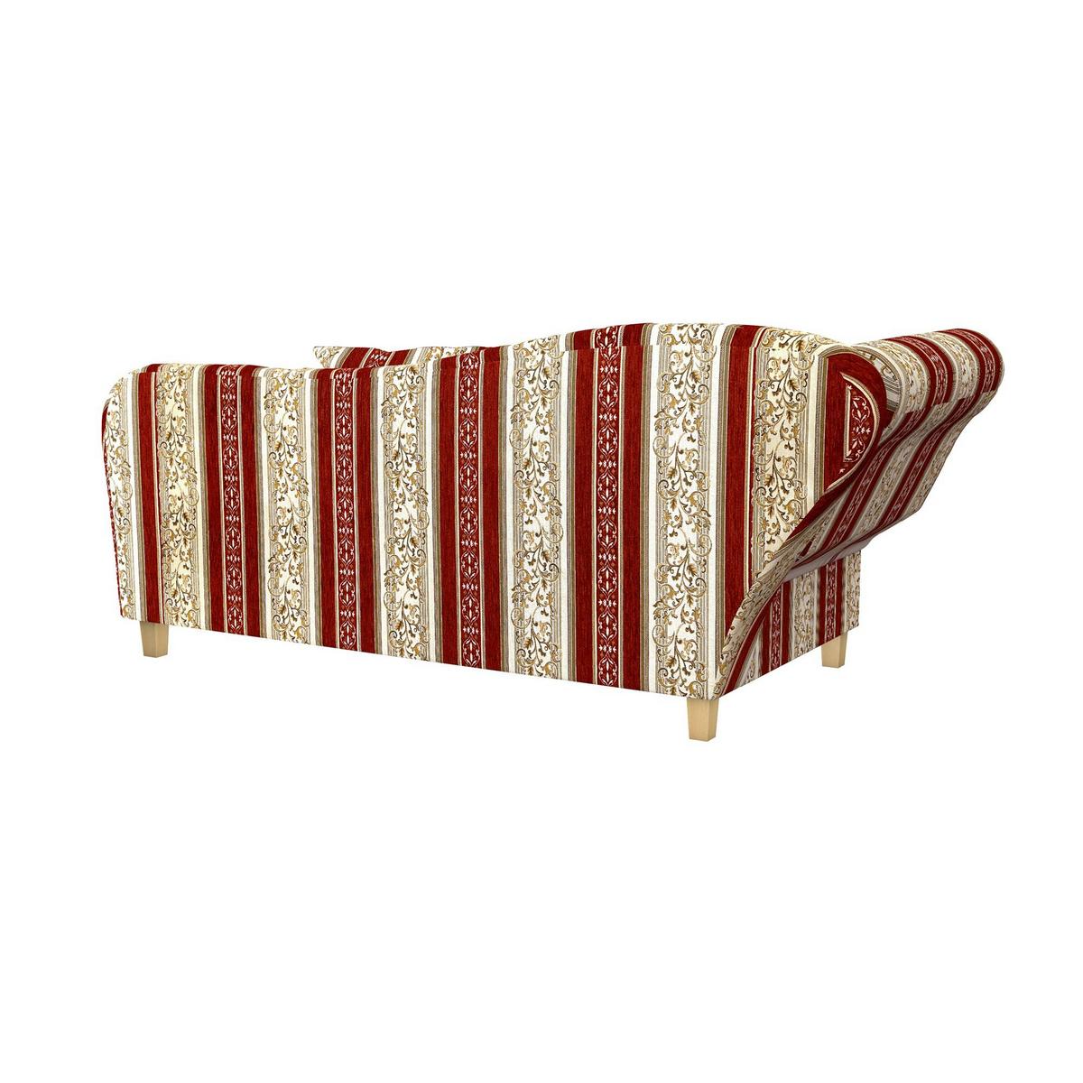 RECAMIERE Armlehne links Katia Chenille rot - Rot, Kunststoff (190/82/88cm) - 58aufmkessel