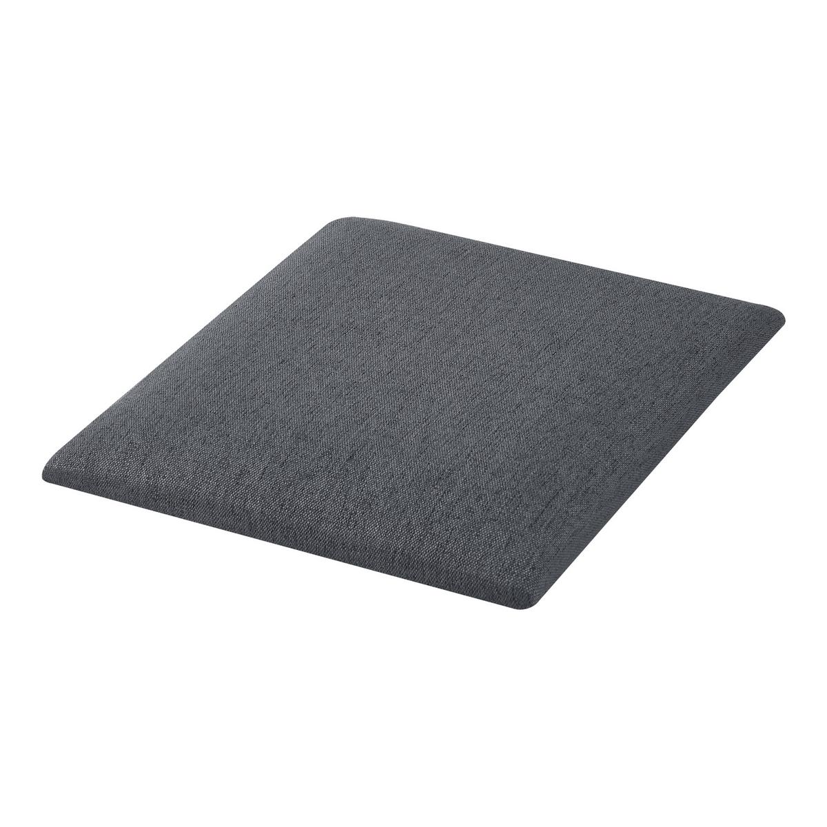 KOPFPOLSTER-SET 4 TLG. Carpino - Dunkelgrau, Textil (30/30/3cm) - [neu.haus]