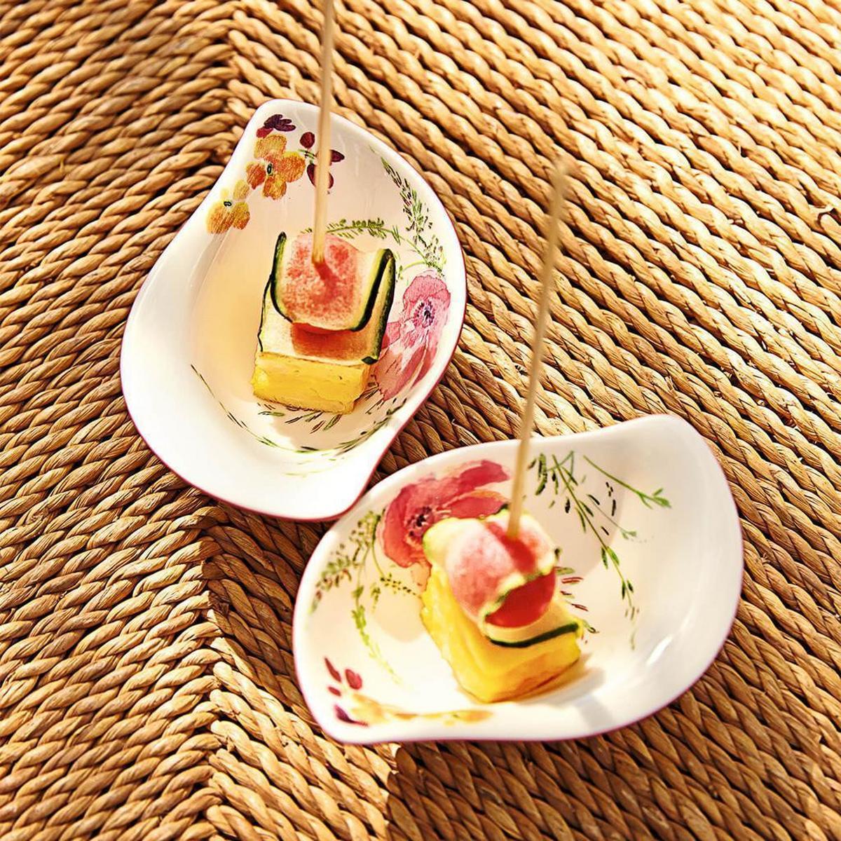 DIPSCHÄLCHEN Mariefleur Serve & Salad bunt 12 x 8 cm 6er Set - Multicolor, Keramik (1cm) - Villeroy & Boch