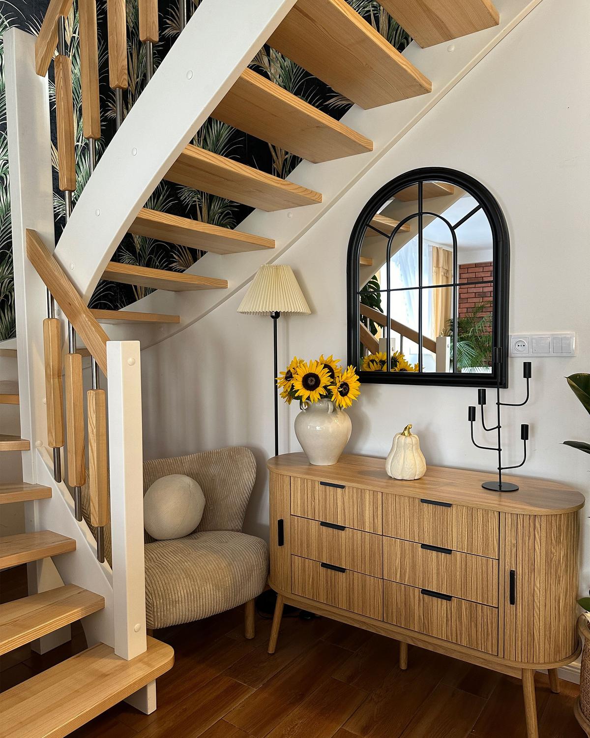 KOMMODE mit 6 Schubladen Braun Selah - Braun, Holzwerkstoff (120/75/40cm) - Beliani