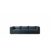 SOFA 3-sitzer Nevio - Blau, Holzwerkstoff/Textil (290/71/105cm) - Fun Möbel
