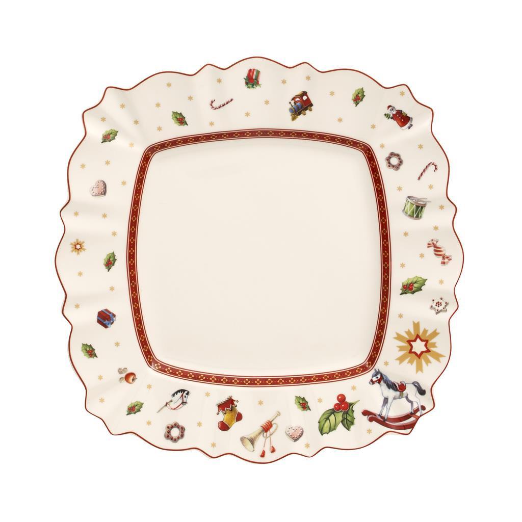 SPEISETELLER Toy's Delight weiß 28 x 28 cm - Weiß, Keramik (28.5cm) - Villeroy & Boch