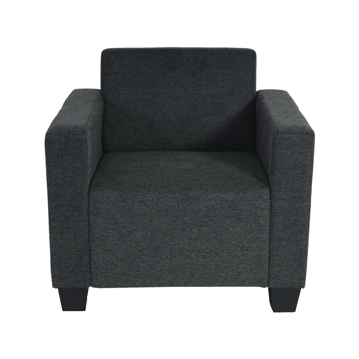 LOUNGESESSEL Anthrazit - Anthrazit, Textil (82/76/72cm) - MCW