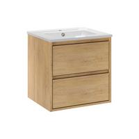WASCHTISCH 51cm Edmé Holz - Braun, Holzwerkstoff (51/52/46cm) - Petits-meubles