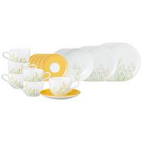KOMBISERVICE Liberty Meadow Grasses gelb 30-tlg. - Gelb, Keramik (2/2/2cm) - Seltmann Weiden