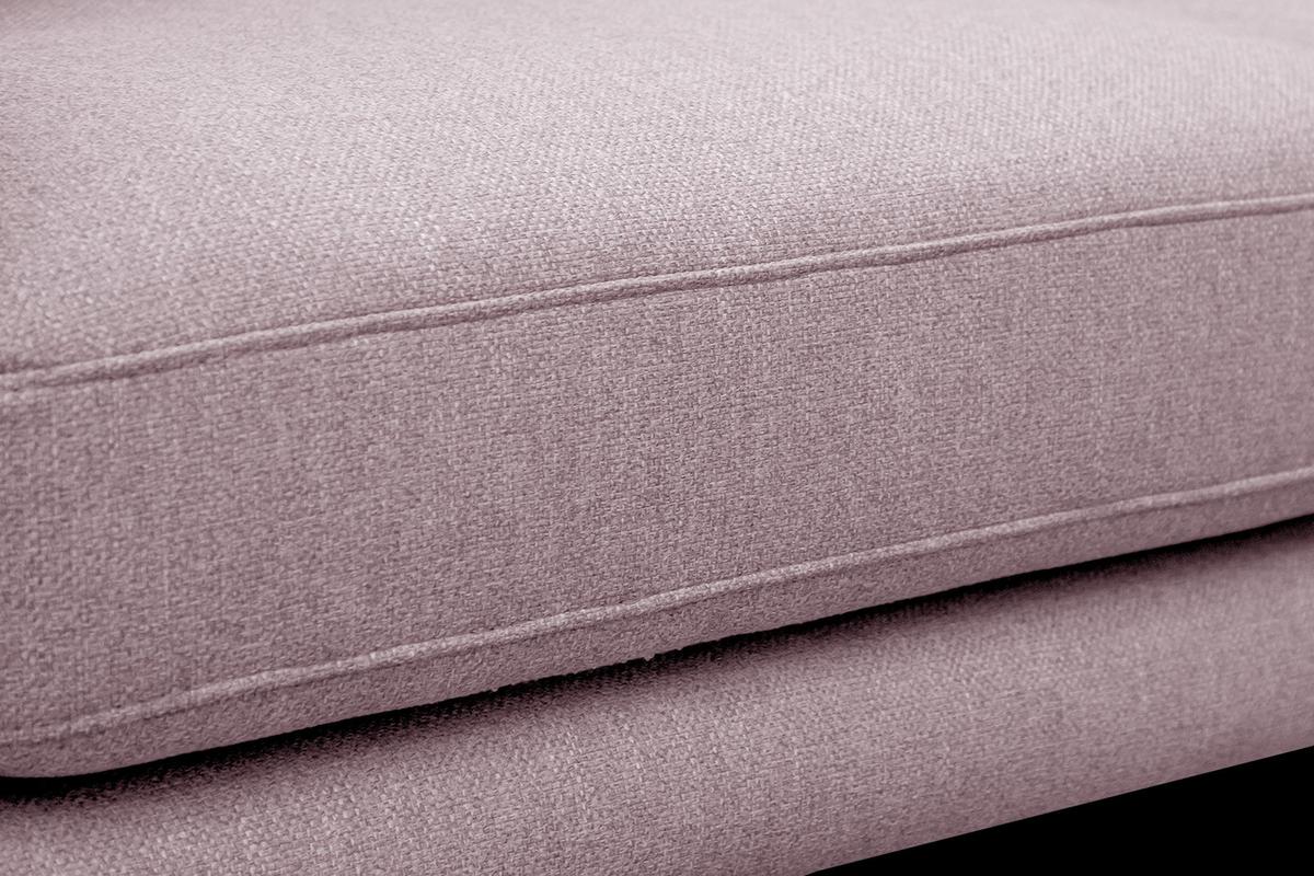 SOFA MEDIOLANE 2,5-Sitzer, rosa - Rosa, Holzwerkstoff/Textil (203/87/96cm) - Wozimo