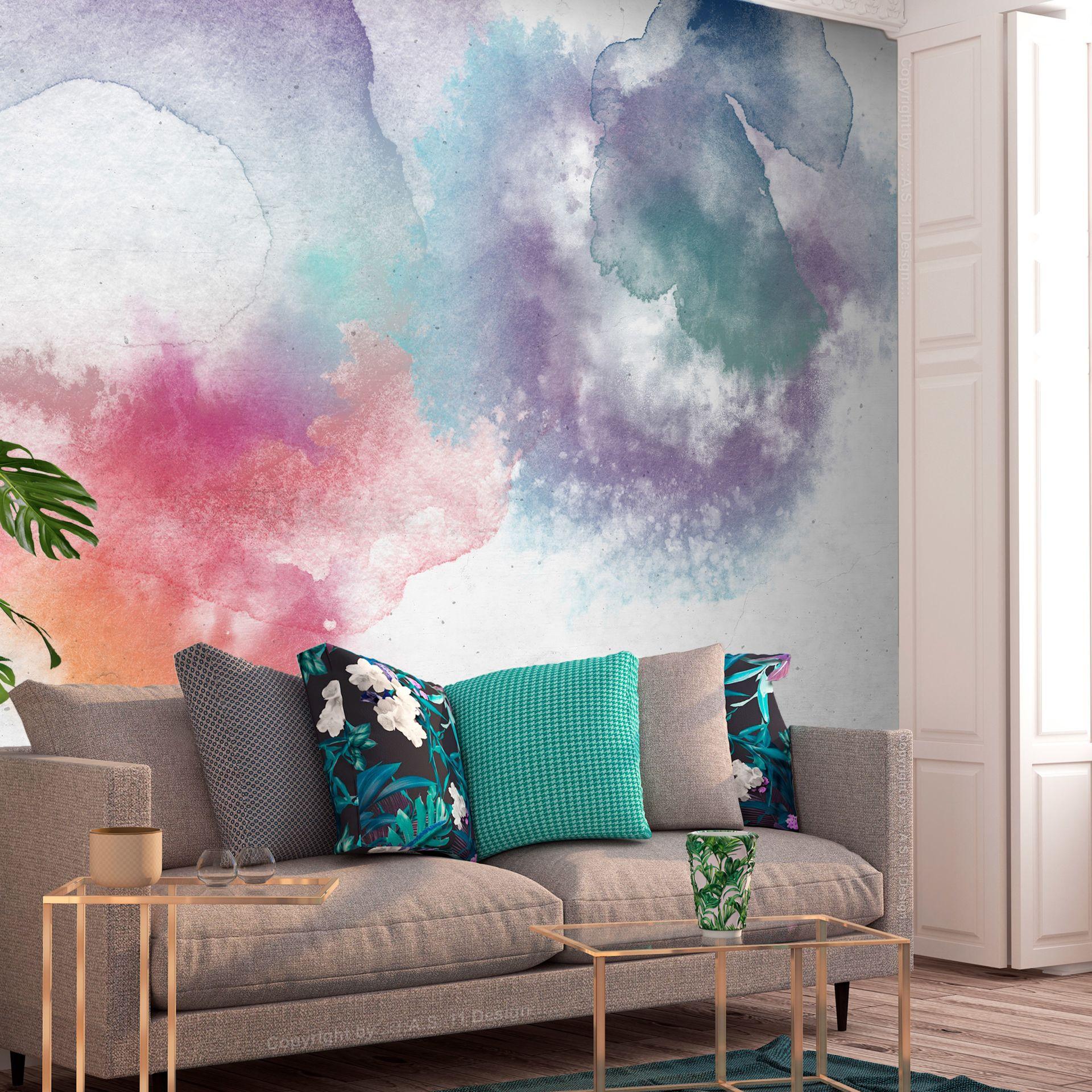 SELBSTKLEBENDE FOTOTAPETE 196/140 cm - Multicolor, Kunststoff/Textil (196/1cm) - KUNSTLOFT