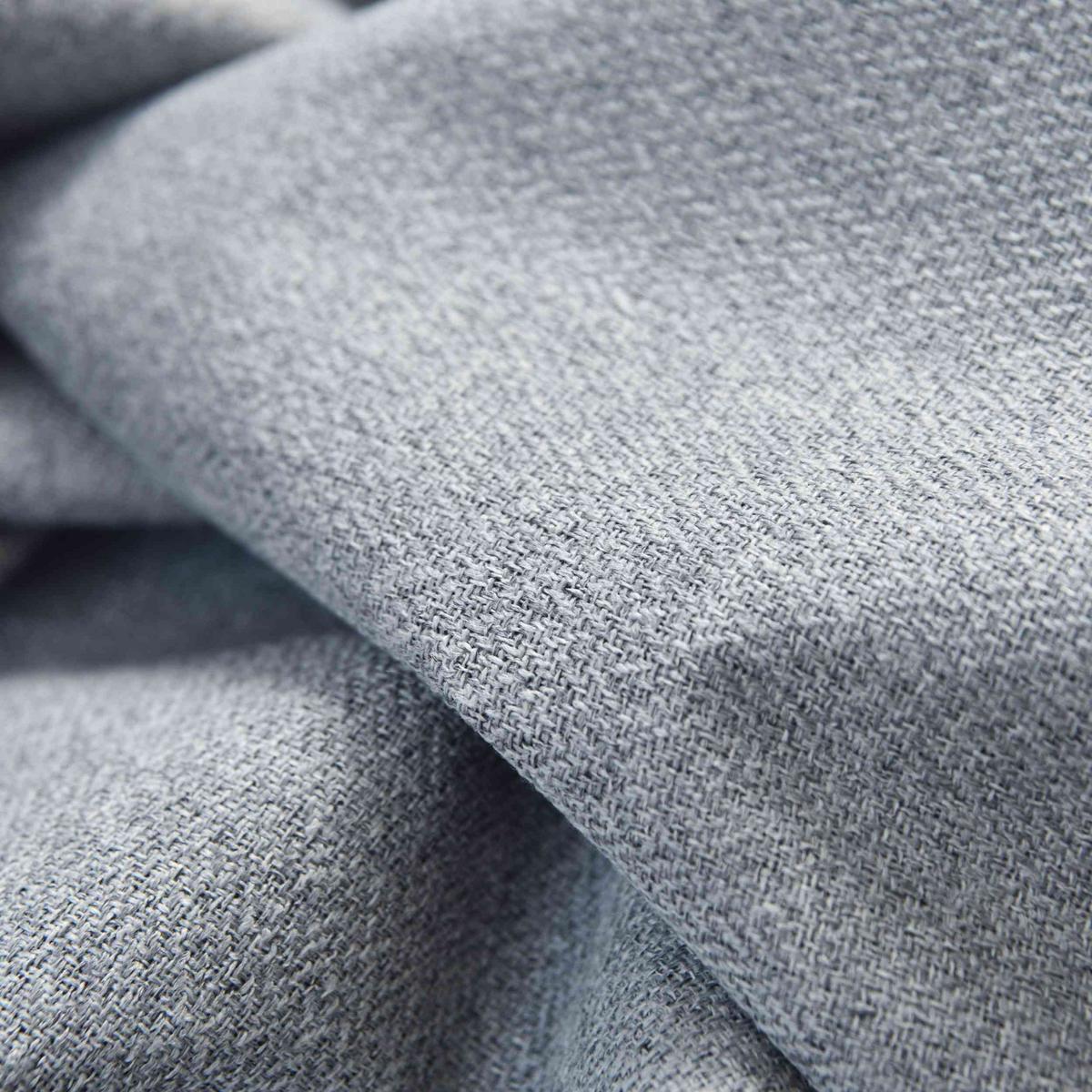 VORHANG 2ER SET »München Dark« HxB 225x145 Grau - Grau, Textil (145/225cm) - Gardinenbox