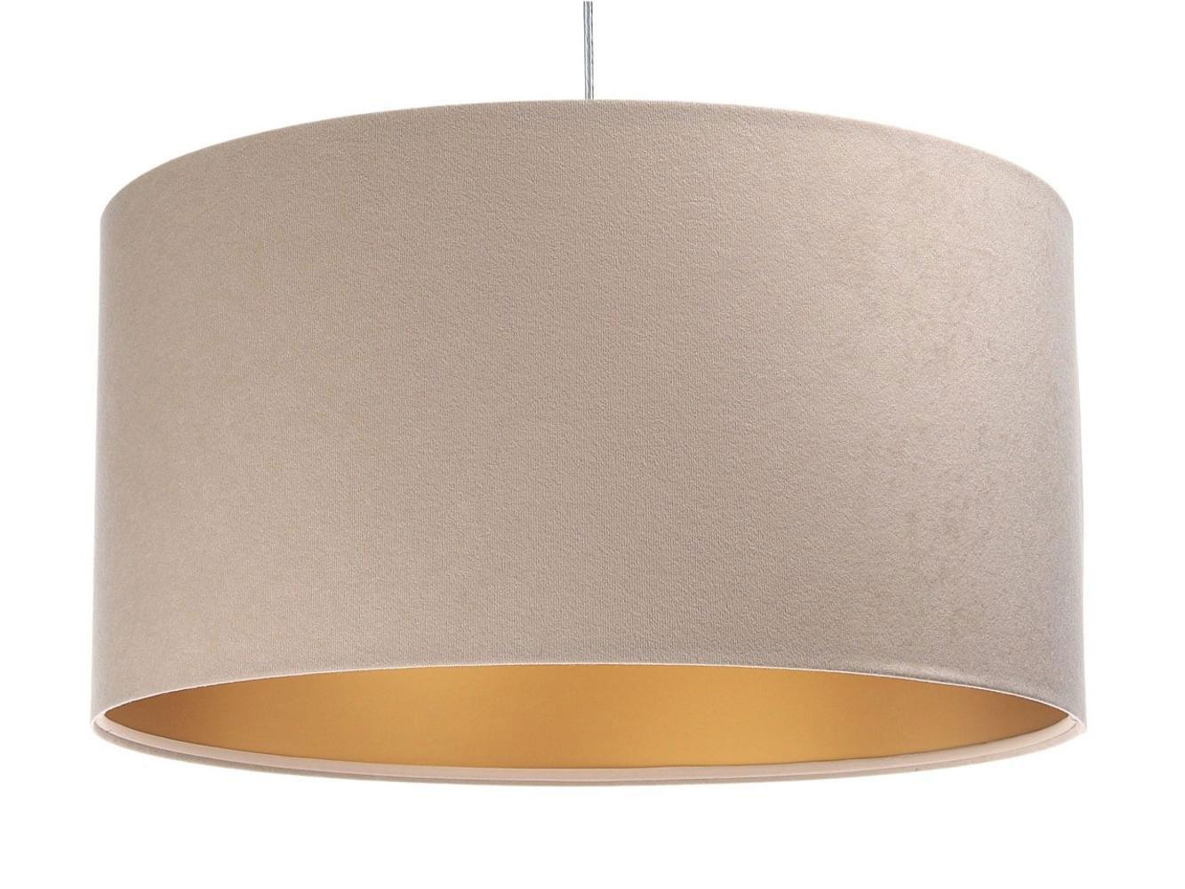 HÄNGELEUCHTE Gold 30/20 cm - Beige/Goldfarben, Kunststoff (30/0.45/20cm) - ONZENO