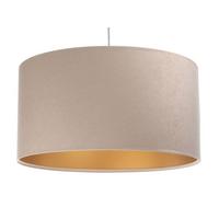 HÄNGELEUCHTE Gold 30/20 cm - Beige/Goldfarben, Kunststoff (30/0.45/20cm) - ONZENO