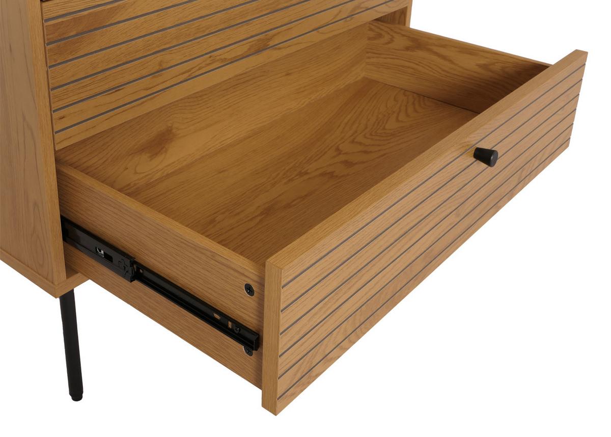 KOMMODE Braun - Braun, Holz (80/85/40cm) - MCW