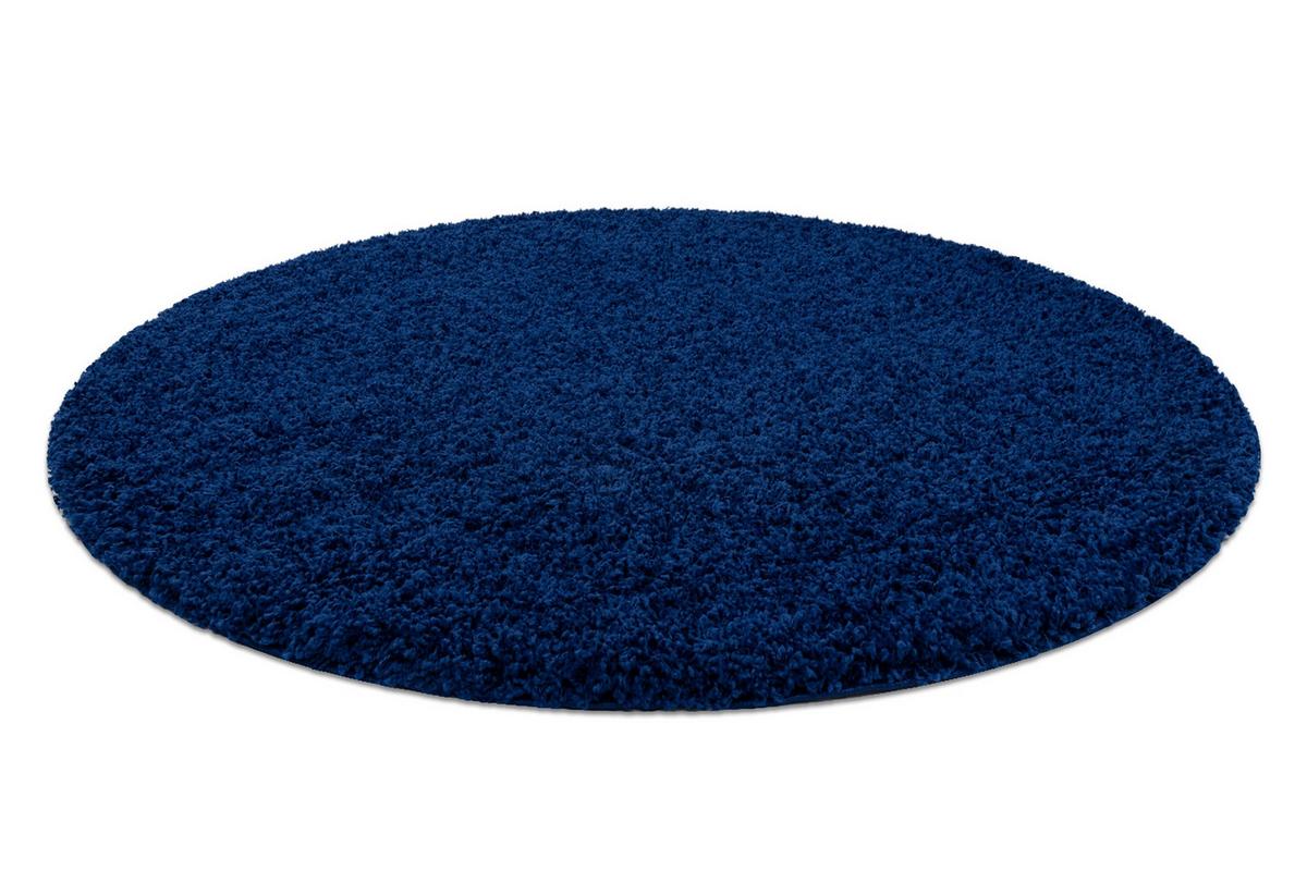 TEPPICH Soffi 100 cm - Blau, Textil (100/100cm) - rugsX