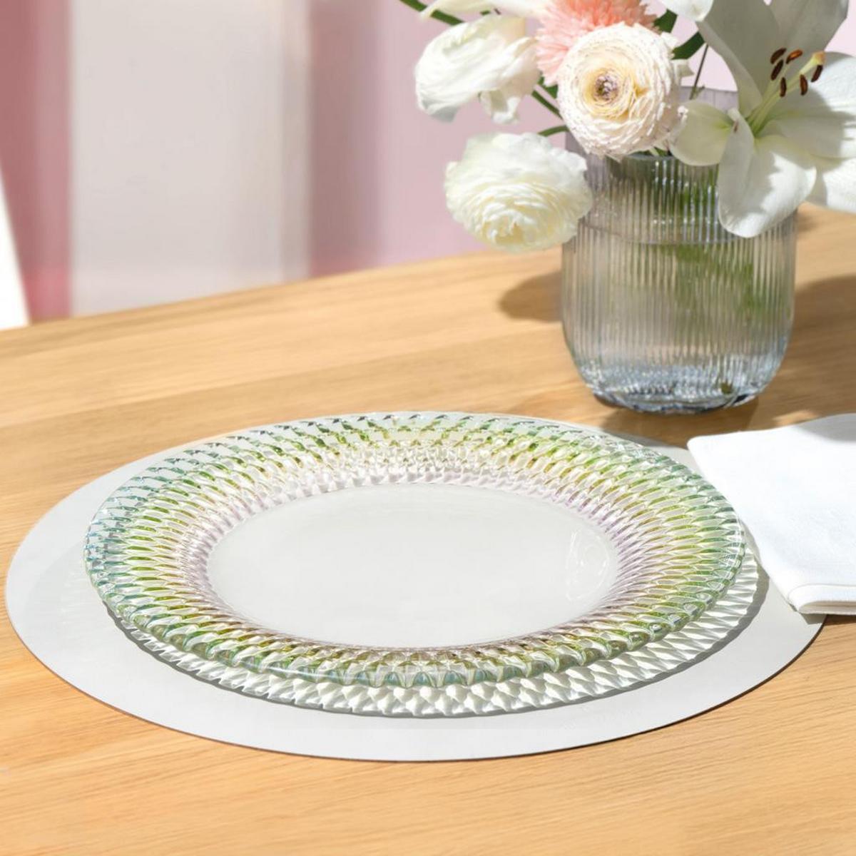 PLATZTELLER Boston Pearl bunt ø 32 cm - Multicolor, Glas (32cm) - Villeroy & Boch