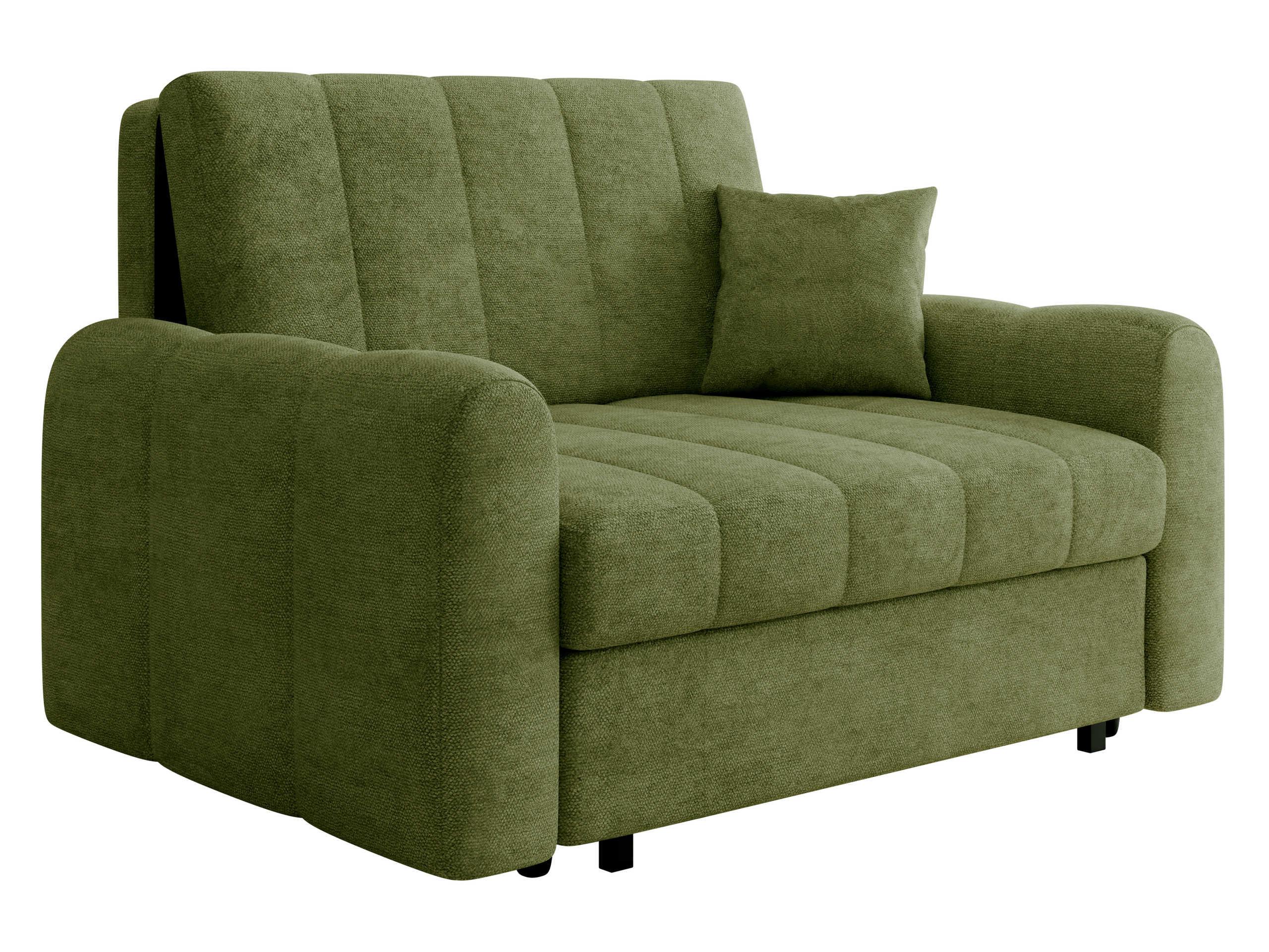 SCHLAFSOFA Viva Moon II - Schwarz/Grün, Holz/Metall (148/85/98cm) - MIRJAN24