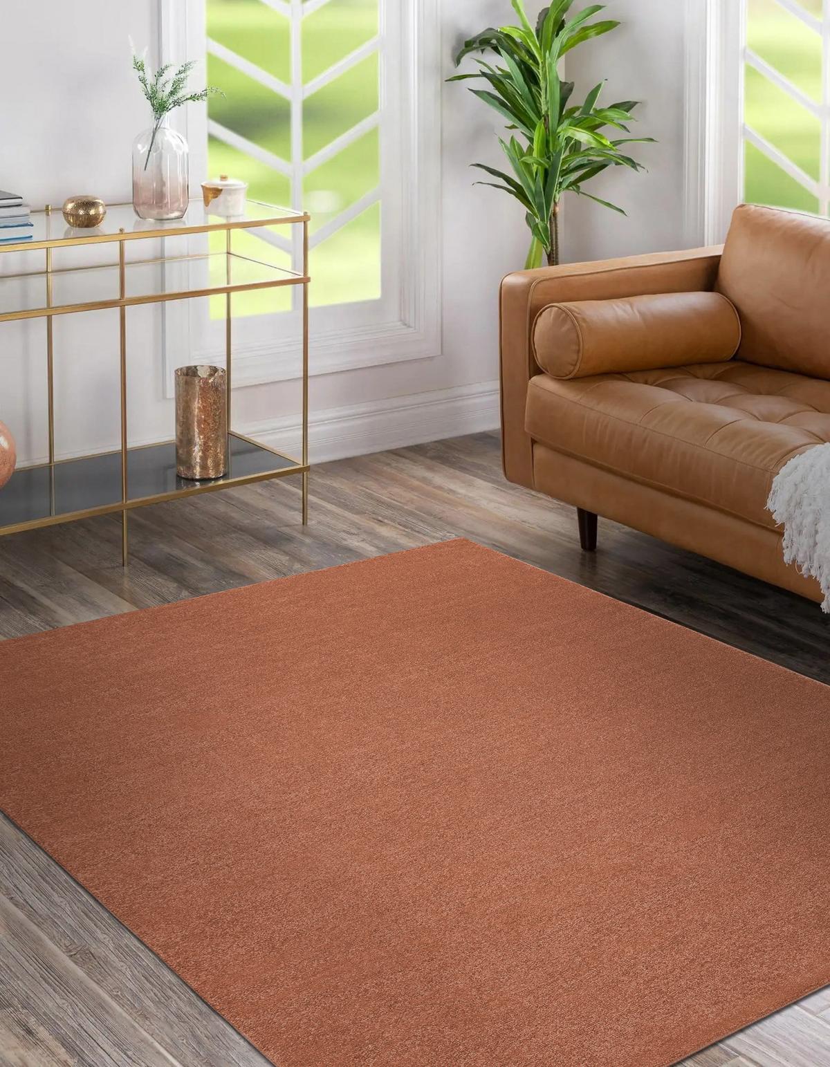 TEPPICH Softy 200/290 cm - Terracotta, Textil (200/290cm) - rugsX