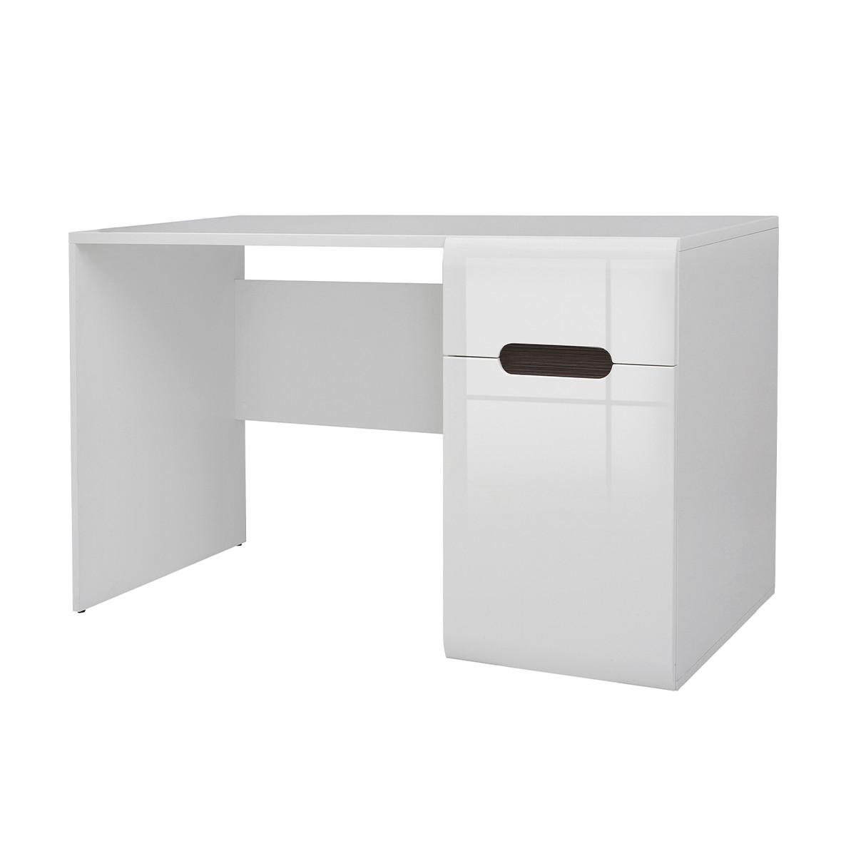 SCHREIBTISCH Darrel Weiß - Weiß, Holzwerkstoff (66/120/75cm) - Petits-meubles
