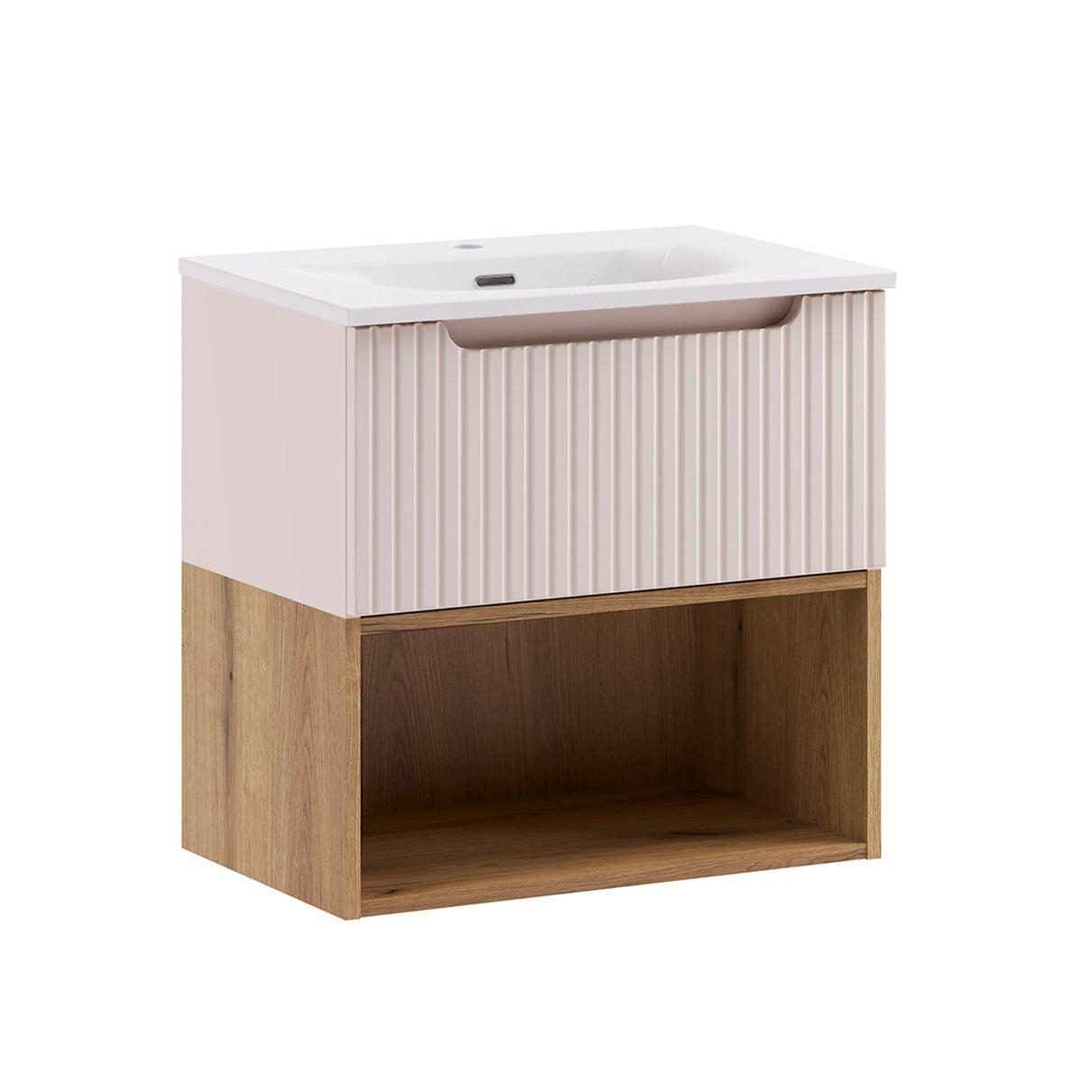 WASCHTISCH 61cm Riva Kaschmir - Beige, Holzwerkstoff (61/60/40cm) - Petits-meubles