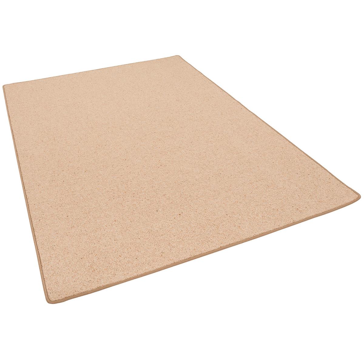 NATUR TEPPICH WOLLE BERBER - Kastanienfarben, Textil (140/200cm) - Snapstyle