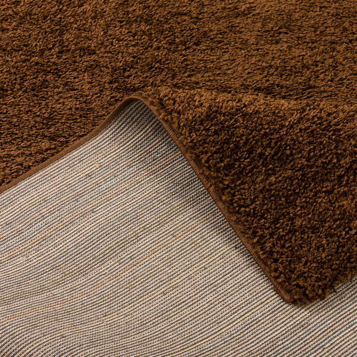 HOCHFLOR LANGFLOR TEPPICH ALOHA - Braun, Textil (60/110cm) - Pergamon