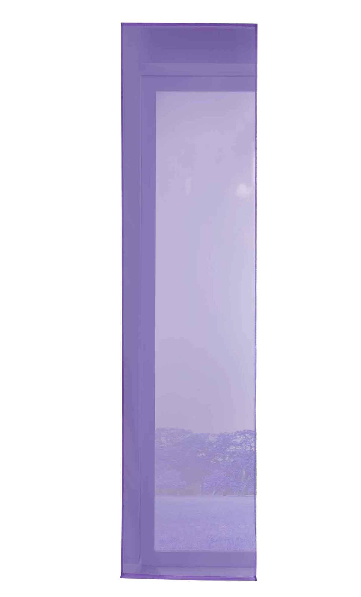 VORHANG HxB 245x60 cm Lila - Lila, Textil (60/245/245cm) - Gardinenbox