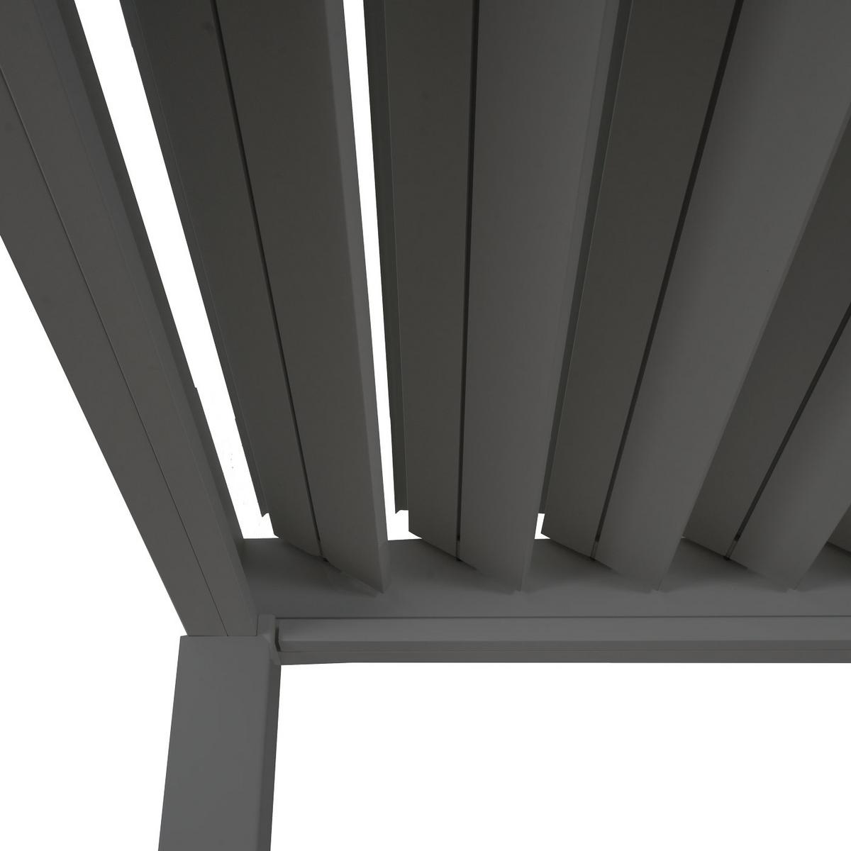 PERGOLA Anthrazit - Anthrazit, Metall (308/230/308cm) - MCW