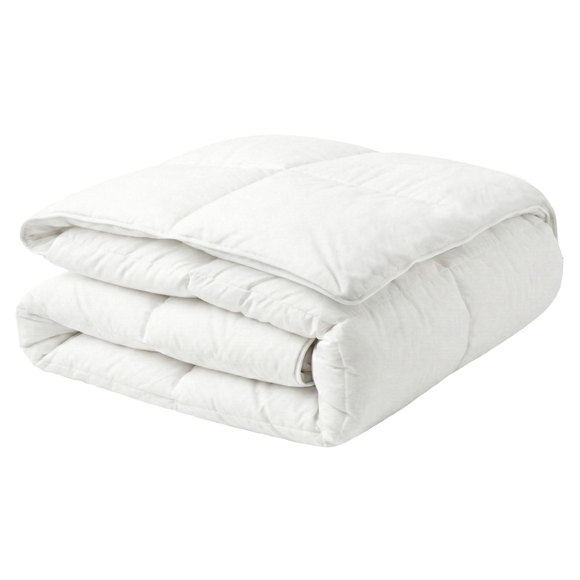 BETTDECKE Entendaunen Extra Warm 220/240 cm Grivola - Weiß, Textil (220/240cm) - Beliani