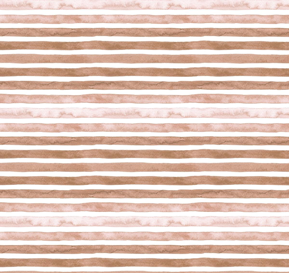 VERDUNKELUNGSROLLO 140x140 cm Braun bemalte Streifen - Braun, Textil (140/140cm) - TULUP