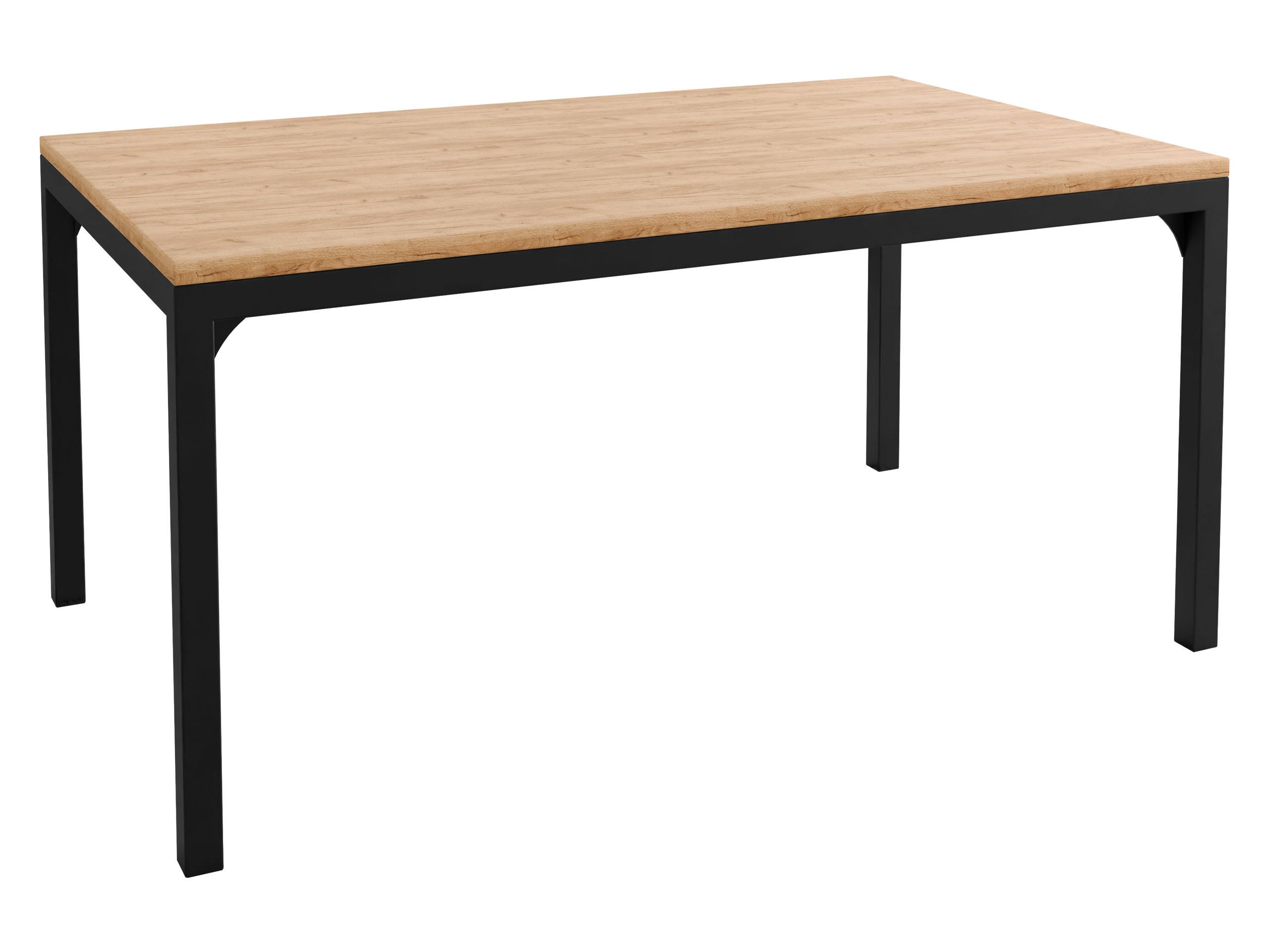 COUCHTISCH Mocca 1 - Schwarz/Braun, Holzwerkstoff/Metall (60/100/50cm) - MIRJAN24
