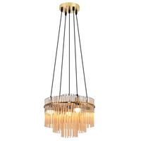 PENDELLEUCHTE BERGISCH Ⅲ 15/40/150 cm - Goldfarben, Metall (15/40/150cm) - Nettlife