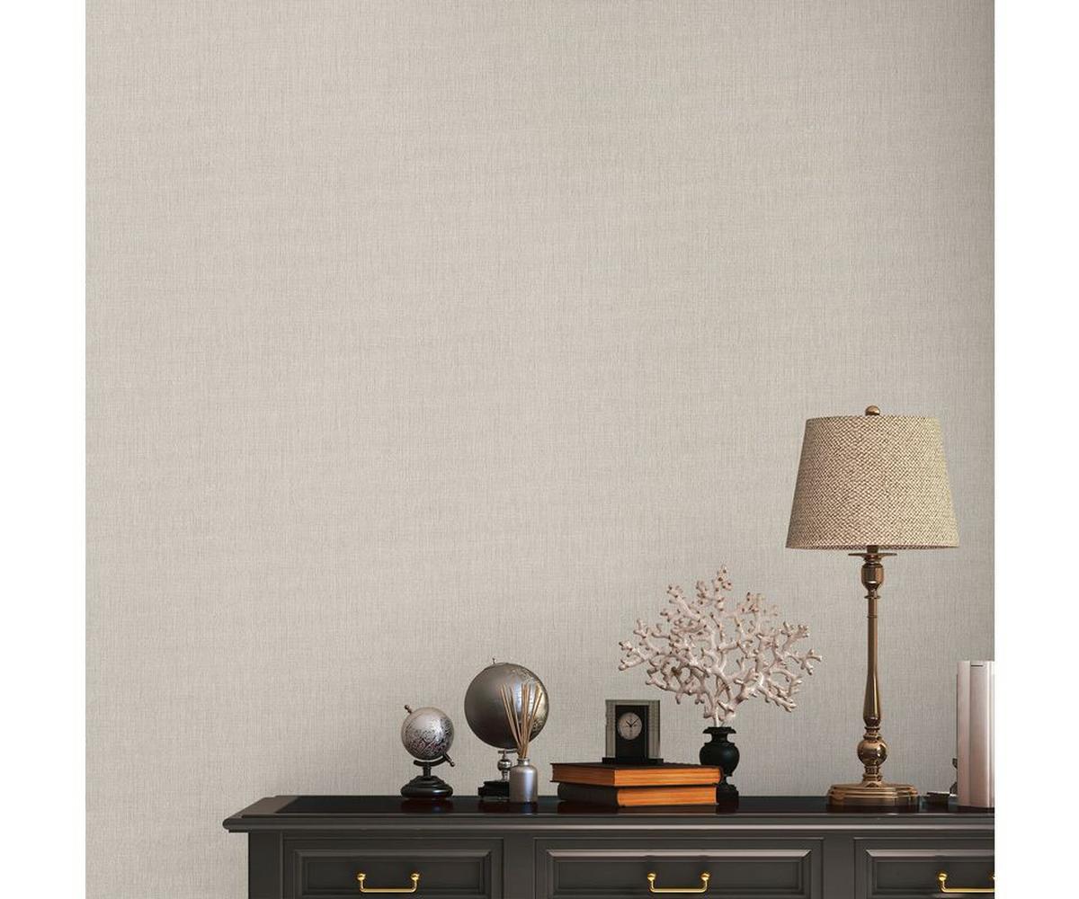 VLIESTAPETE Beige 53/1005 cm - Beige, Textil (53/1cm) - KUNSTLOFT