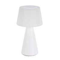 LED TISCHLEUCHTE Nathaniel - Weiß, Kunststoff (13/13/26cm) - Nettlife
