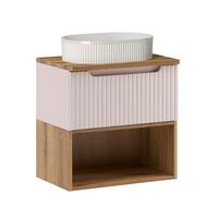 WASCHTISCH 60.4cm Riva Kaschmir - Beige, Holzwerkstoff (60.4/60/40cm) - Petits-meubles